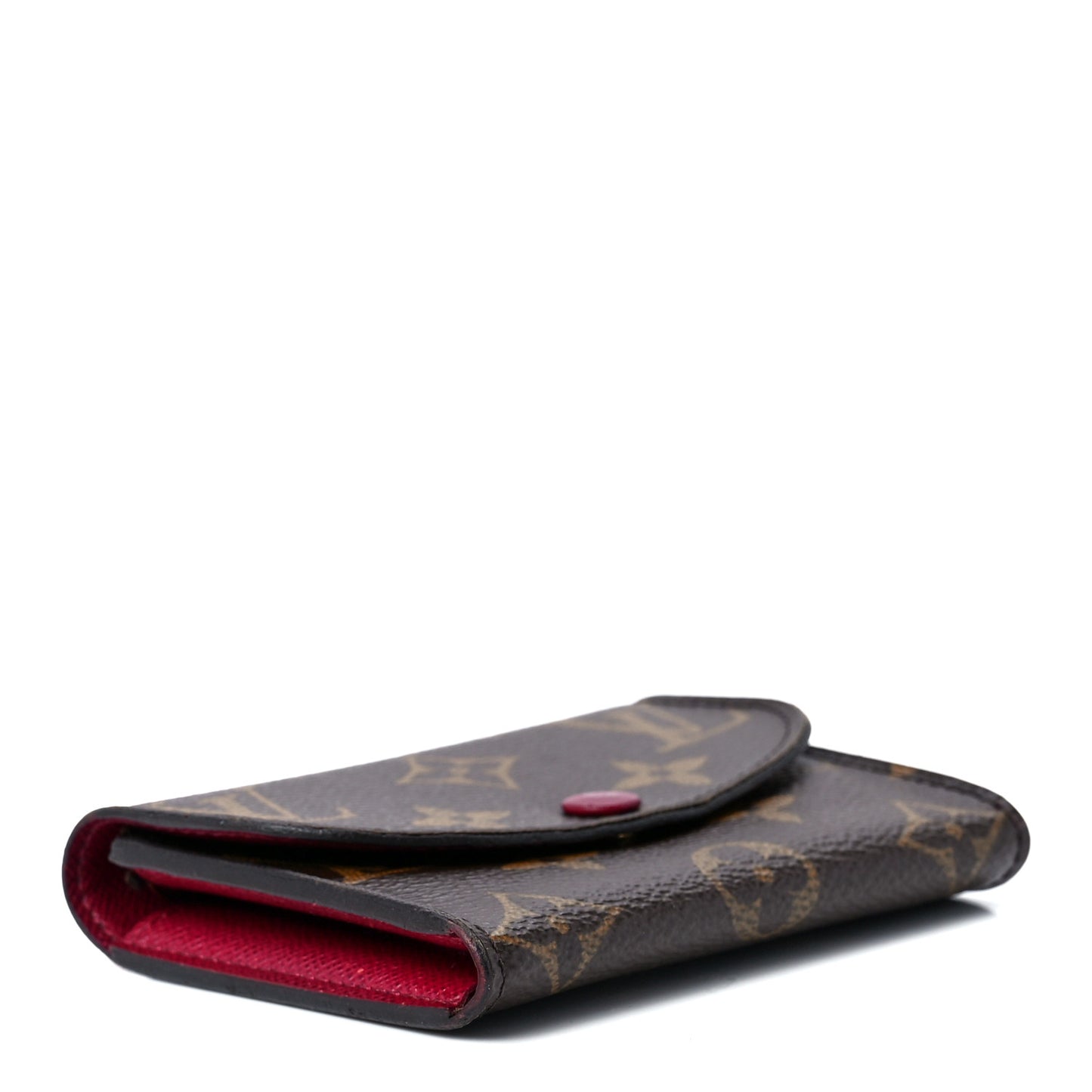 Monogram Rosalie Coin Purse Fuchsia