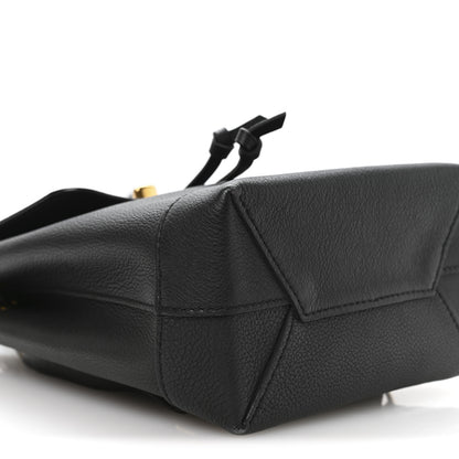 Louis Vuitton Calfskin Lockme Mini Backpack Black 9 of 10