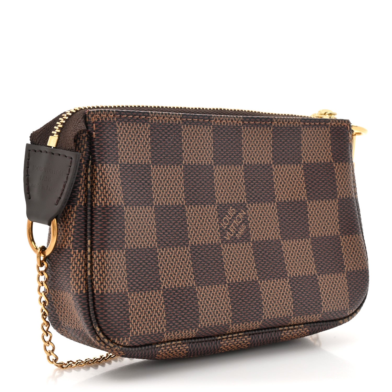 Louis Vuitton Damier Ebene Mini Pochette Accessories 3 of 8