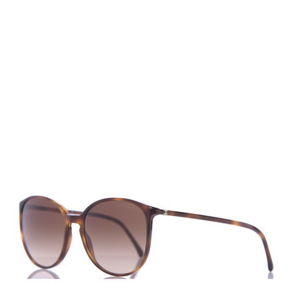 Chanel Acetate Round Sunglasses 5278 Tortoise 1 of 7