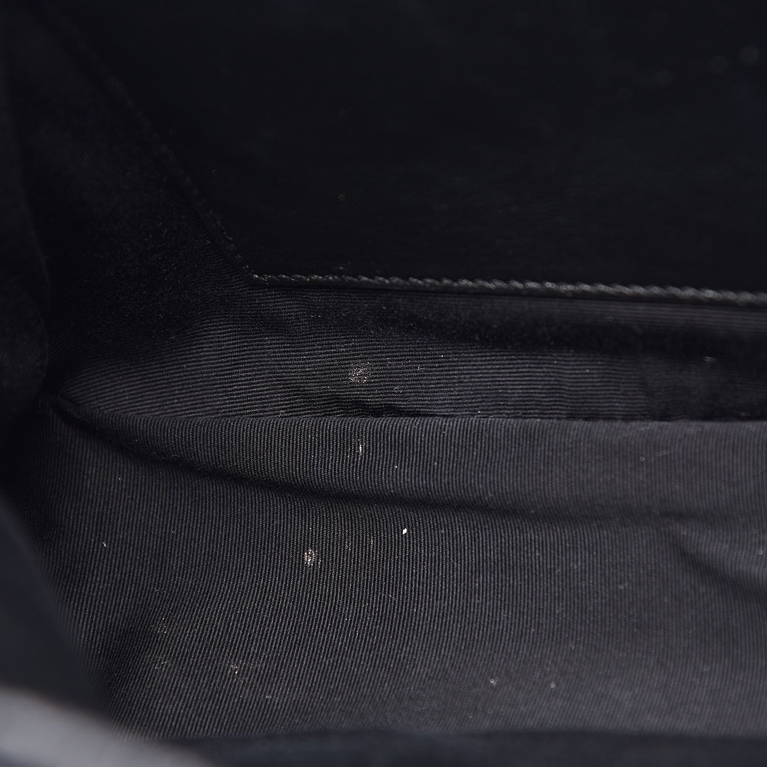 Saint Laurent Crinkled Calfskin Matelasse Monogram Medium Niki Chain Satchel Black 11 of 11