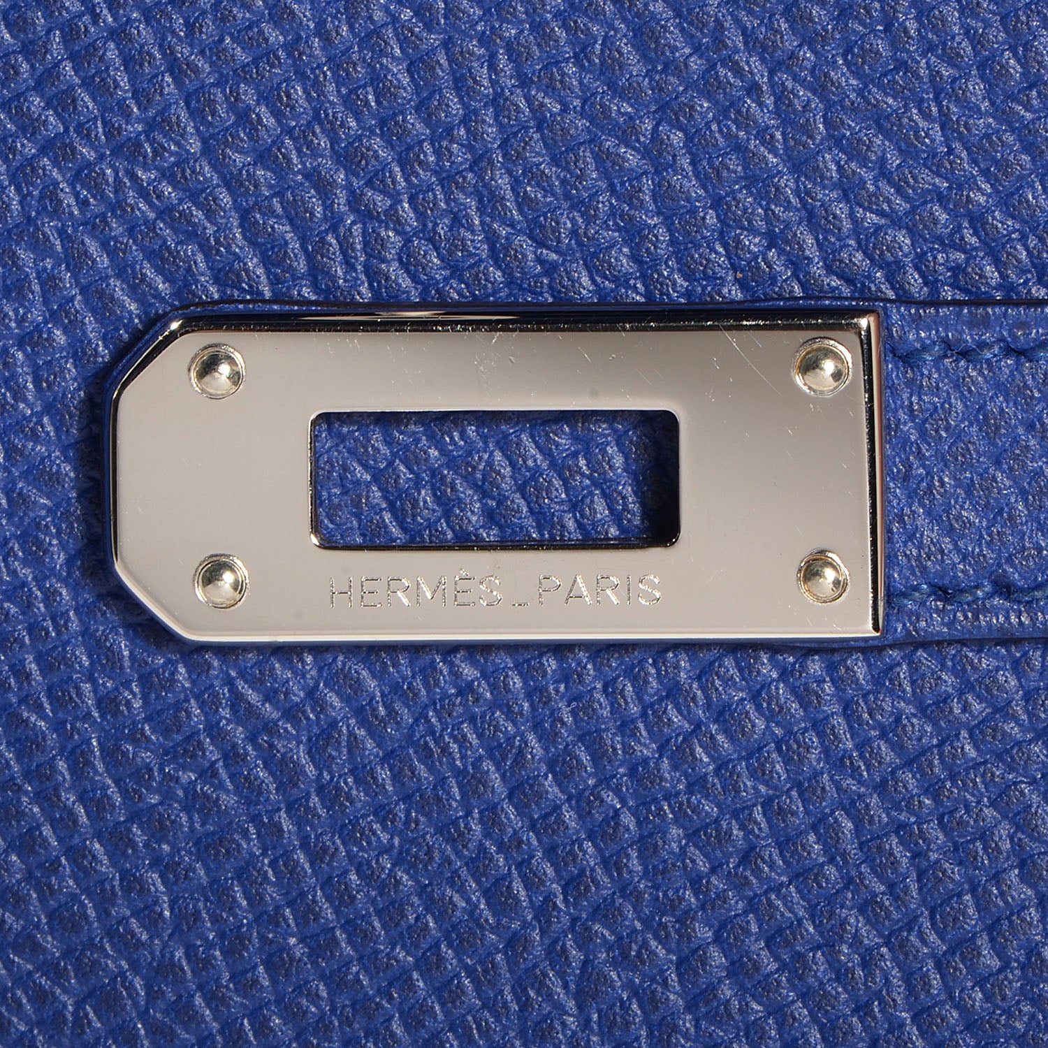 Hermes Epsom Kelly Longue Wallet Bleu Electrique 12 of 15