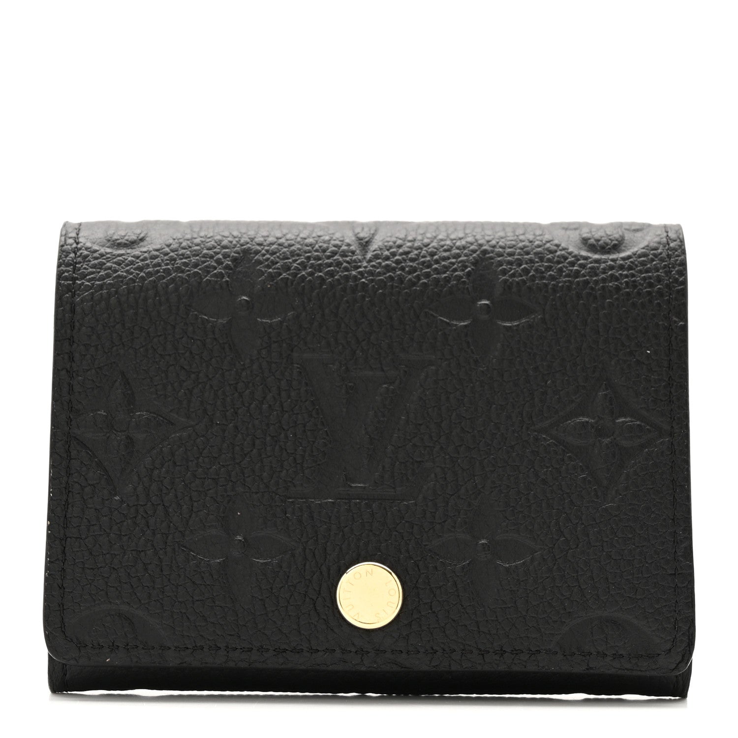 Louis Vuitton Empreinte Business Card Holder Black 1 of 9