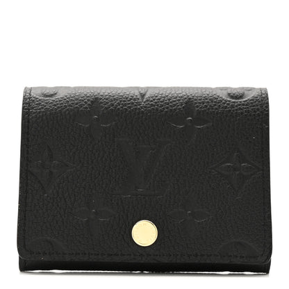Louis Vuitton Empreinte Business Card Holder Black 1 of 9