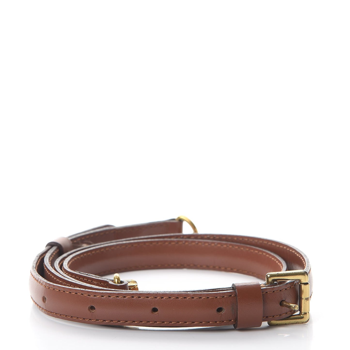 Calfskin 16mm Monceau Adjustable Shoulder Strap Brown