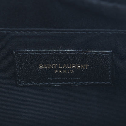 Saint Laurent Calfskin Matelasse Monogram Lou Camera Bag Black 8 of 8