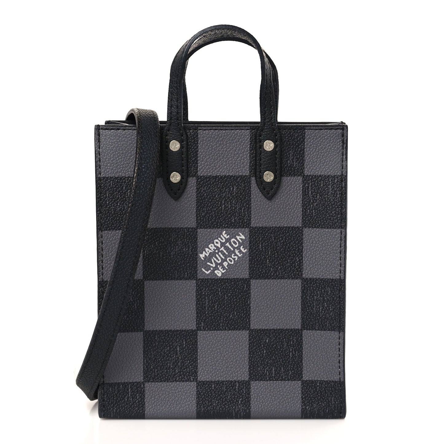 Damier Graphite Sac Plat XS Black