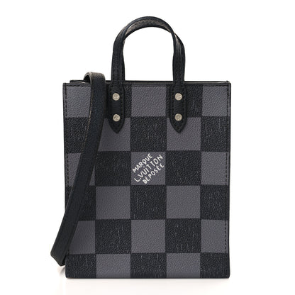 Louis Vuitton Damier Graphite Sac Plat XS Black 1 of 8