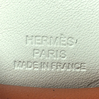 Hermes Milo Lambskin Grigri Rodeo Pegase Horse Bag Charm MM Gold Vert Cypress Vert Fizz 3 of 5