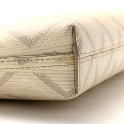Christian Dior Coated Canvas CD Diamond Pouch Natural 10 of 10