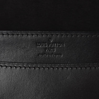 Louis Vuitton Calfskin Chain Louise GM Black 5 of 7