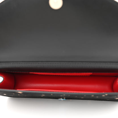 Christian Louboutin Suede Loubi54 Crossbody Clutch Black 5 of 9
