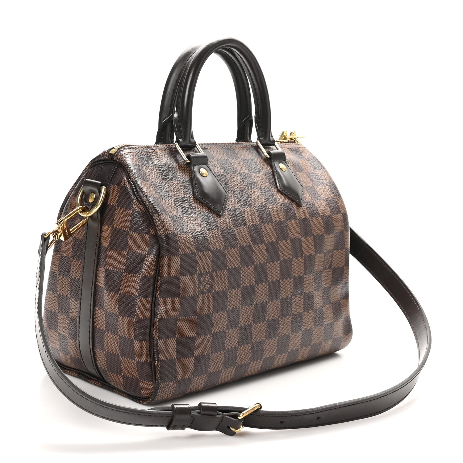 Louis Vuitton Damier Ebene Speedy Bandouliere 25 3 of 12
