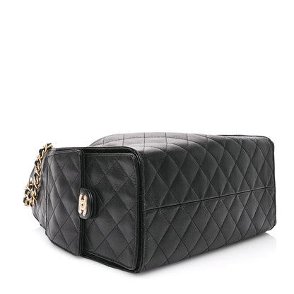 Chanel Caviar Quilted Medium Chanel 25 Handbag Black 4 of 10