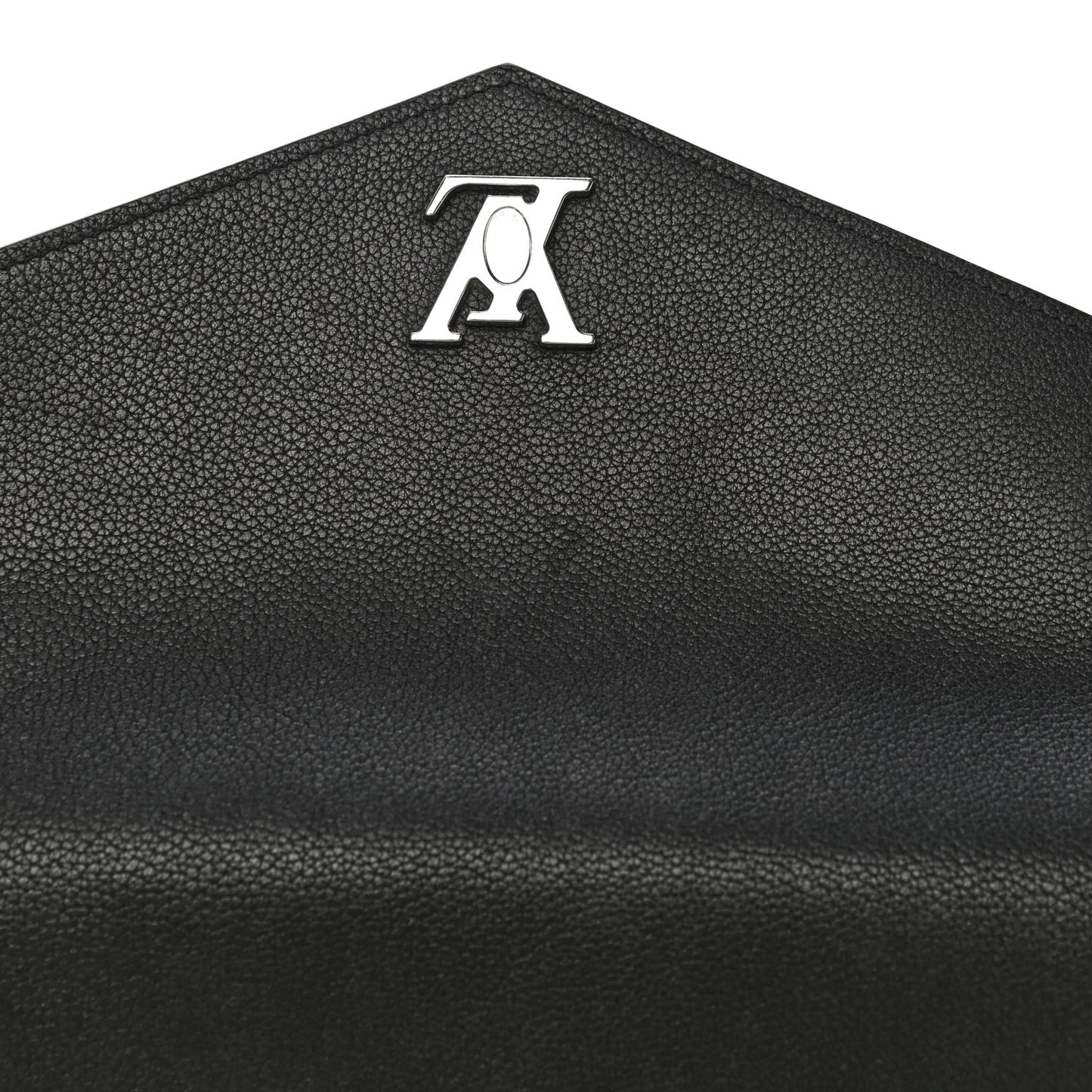 Soft Calfskin My Lockme Pochette Black
