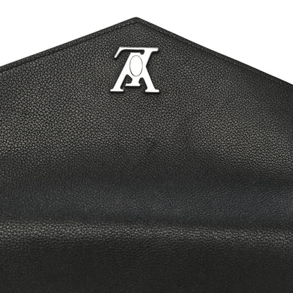Louis Vuitton Soft Calfskin My Lockme Pochette Black 13 of 14