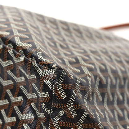 Goyard Goyardine Saint Louis GM Black Gold 12 of 13