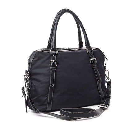 Prada Tessuto Nylon Soft Calf Tote 3 of 15