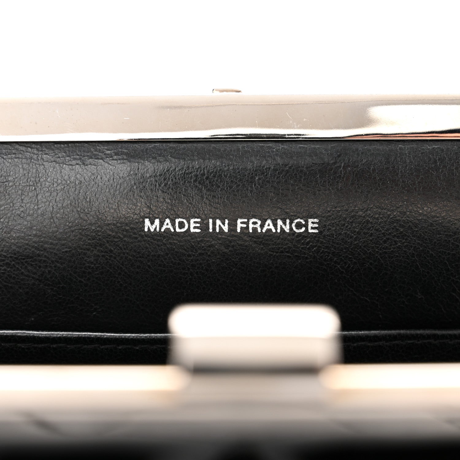 Chanel Patent Quilted Kisslock Frame Bag Black 7 of 12