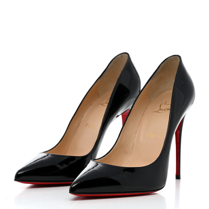 Christian Louboutin Patent Pigalle Follies 100 Pumps 39.5 Black 3 of 8