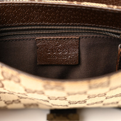 Gucci Monogram Waist Pouch Bag Dark Brown 6 of 13