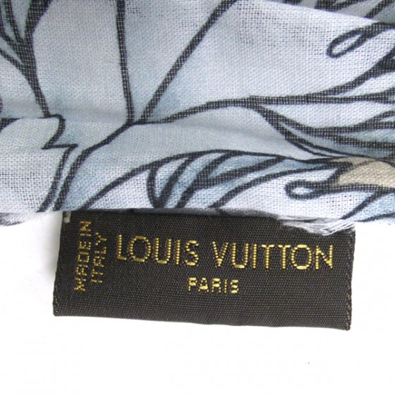 Cotton Etole Tattoo Scarf Kaki