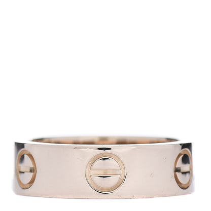 Cartier 18K Pink Gold 5.5mm LOVE Ring 51 5.75 1 of 6