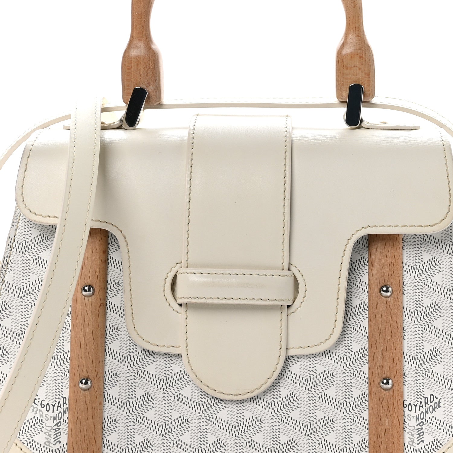 Goyard Goyardine Saigon PM White 7 of 9