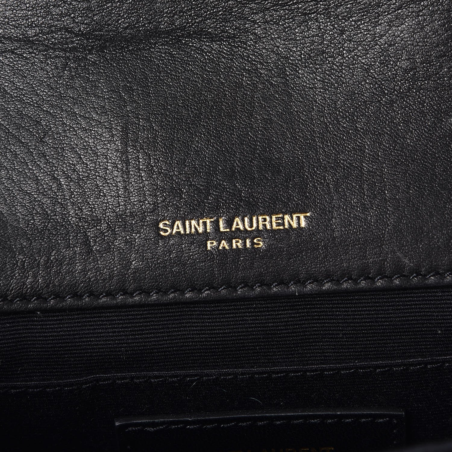 Saint Laurent Lambskin Patchwork Monogram Small Jamie Black 6 of 9