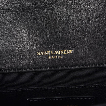Saint Laurent Lambskin Patchwork Monogram Small Jamie Black 6 of 9