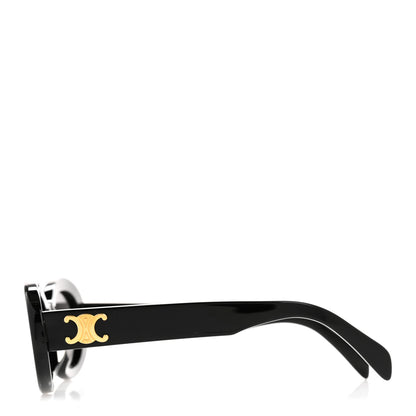 Celine Acetate Triomphe 01 Sunglasses CL 40194U Black 3 of 10