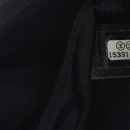 Chanel Glazed Calfskin Large Boy Flap Black 7 of 11