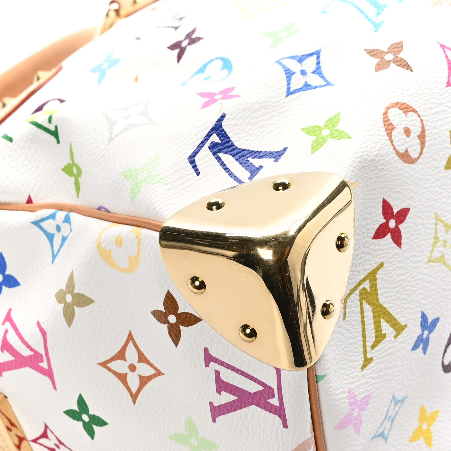 Monogram Multicolor Speedy 30 White