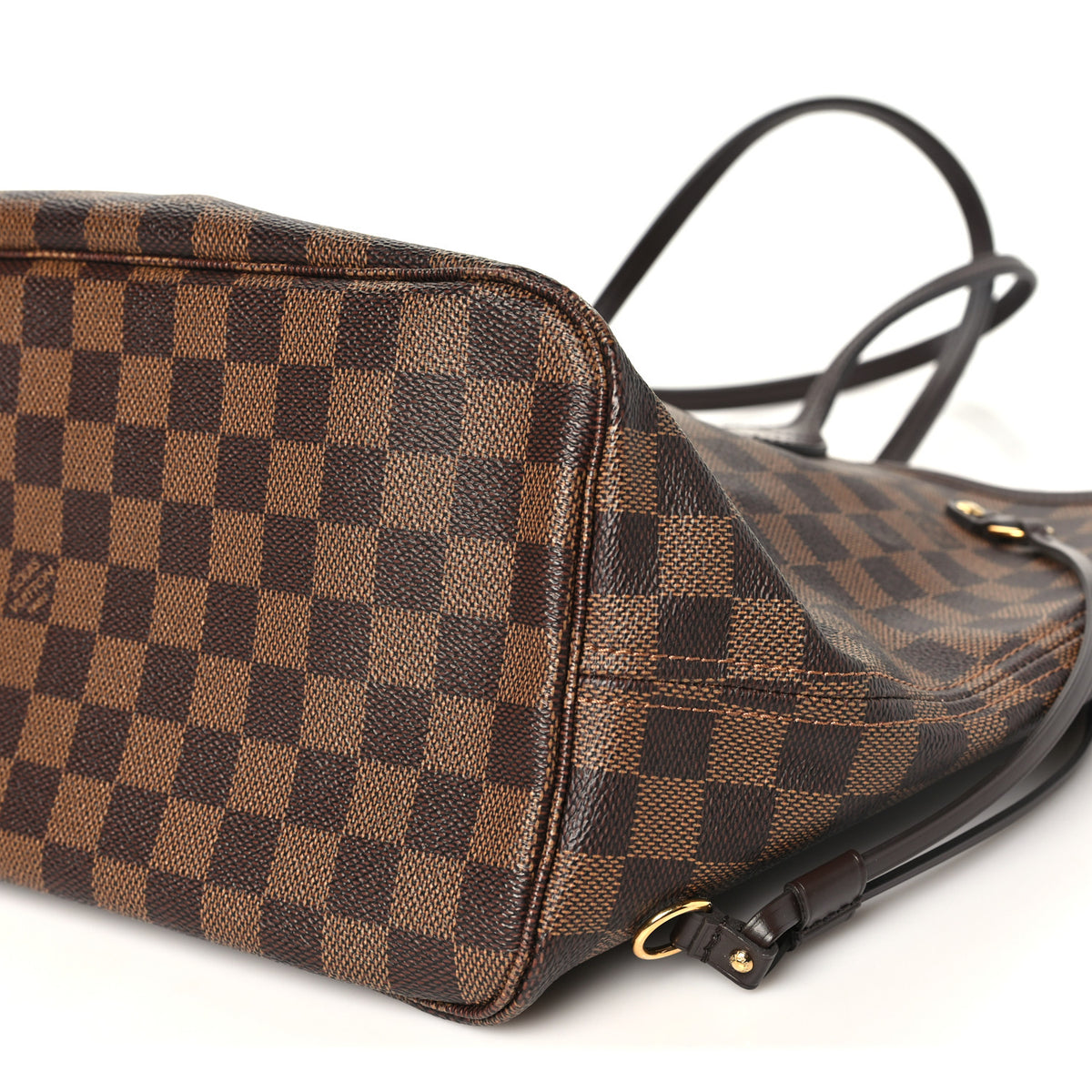Louis Vuitton Damier Ebene Neo Neverfull MM Rose Ballerine 10 of 10