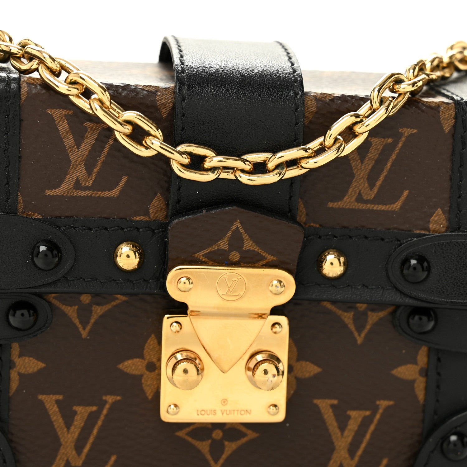 Louis Vuitton Monogram Essential Trunk NM Black 6 of 8
