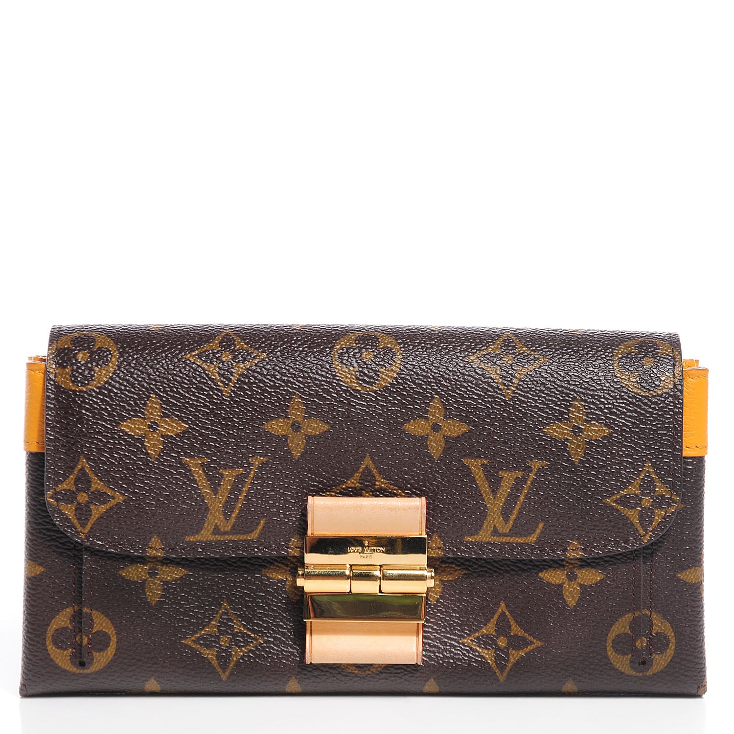 Louis Vuitton Monogram Elysee Wallet Safran 1 of 8