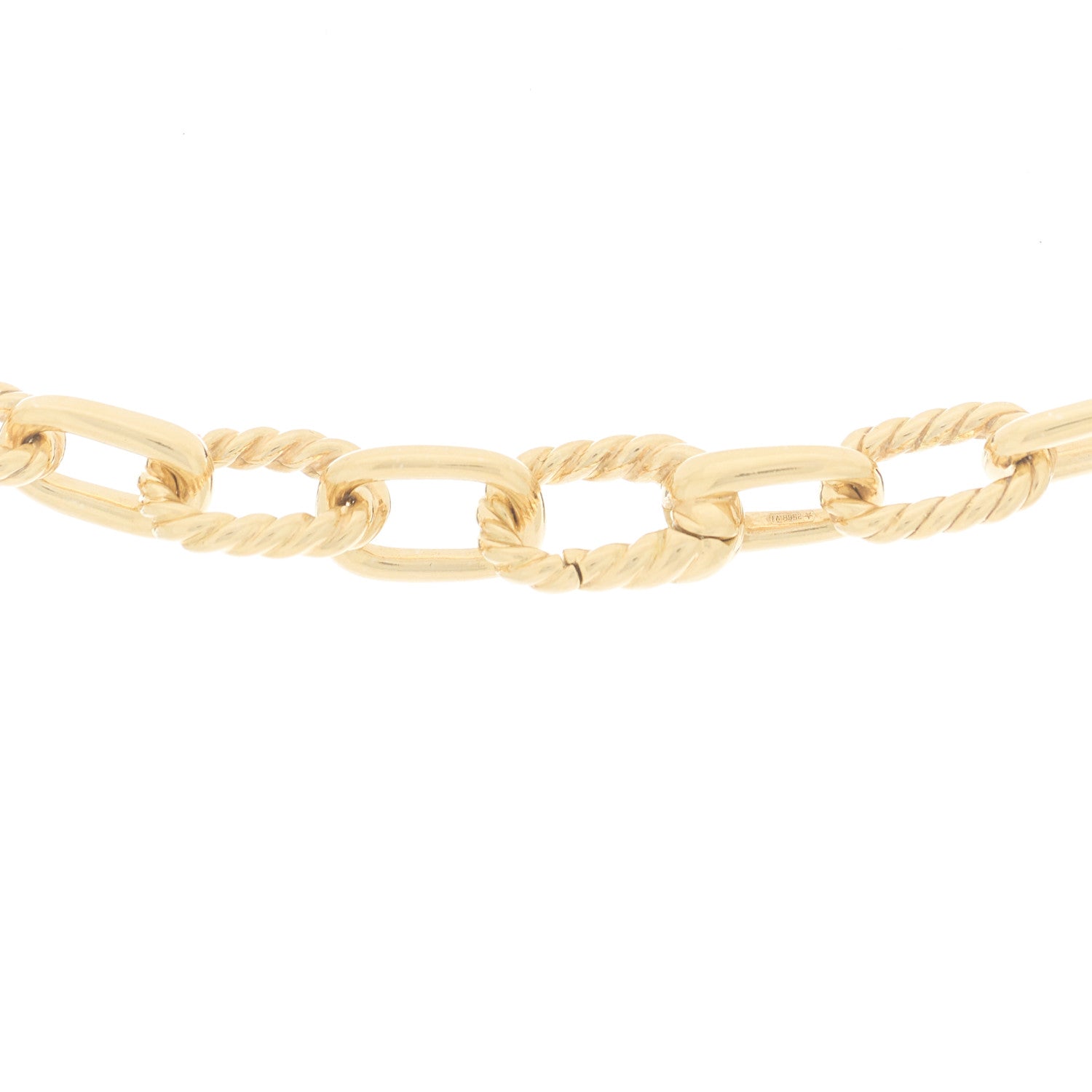 David Yurman 18K Yellow Gold 6mm Madison Chain Necklace 5 of 5