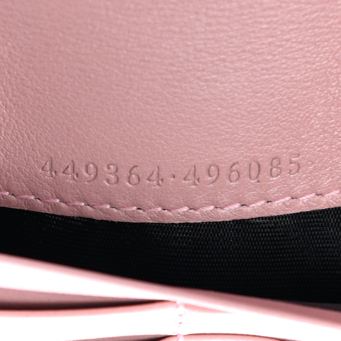 Soft Microguccissima Continental Zip Wallet Soft Pink