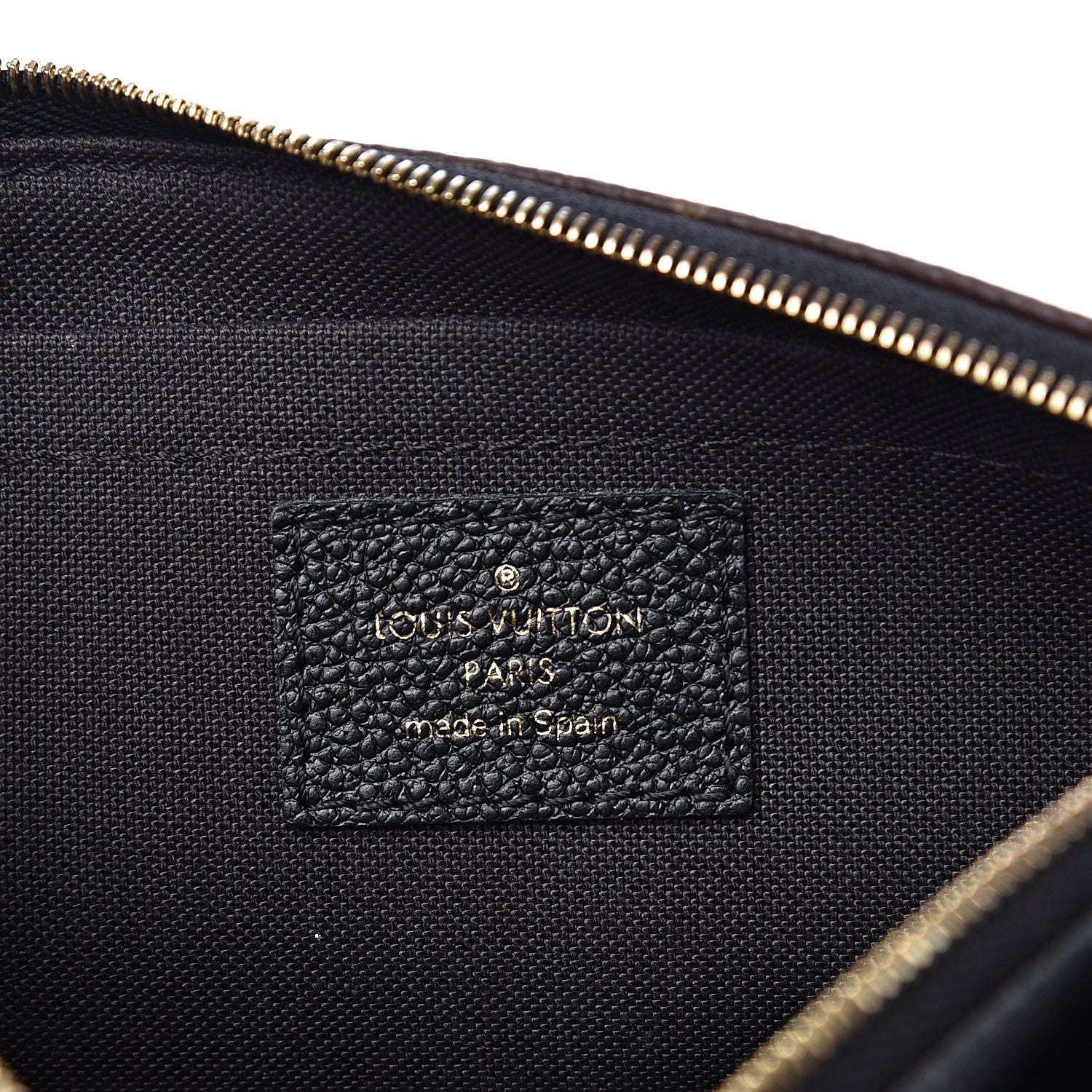 Louis Vuitton Monogram Pallas Clutch Black 5 of 10
