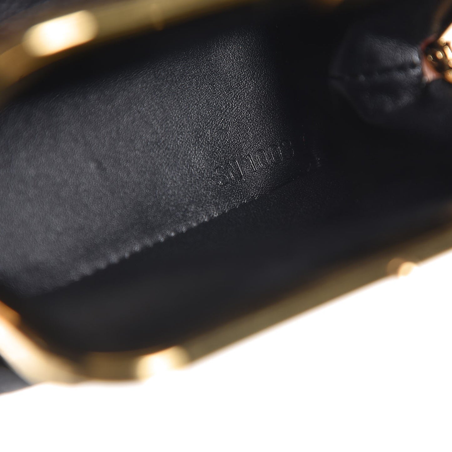 French Kiss Lock Coin Purse Black