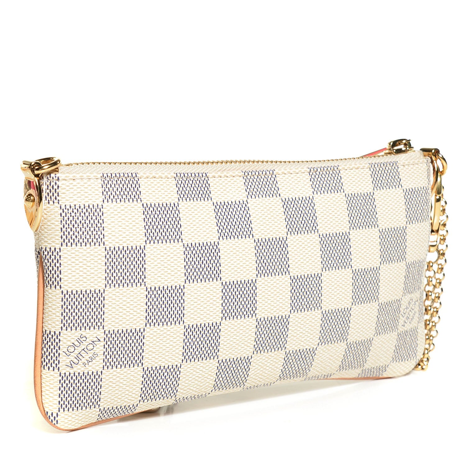 Louis Vuitton Damier Azur Pochette Milla MM 3 of 8