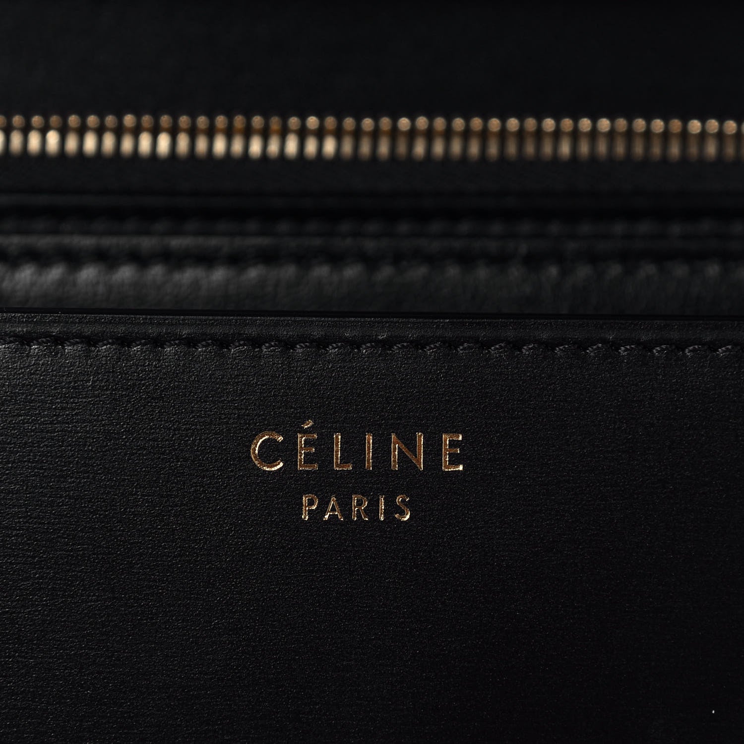 Celine Box Calfskin Medium Classic Box Flap Bag Black 7 of 14