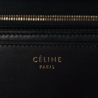Celine Box Calfskin Medium Classic Box Flap Bag Black 7 of 14