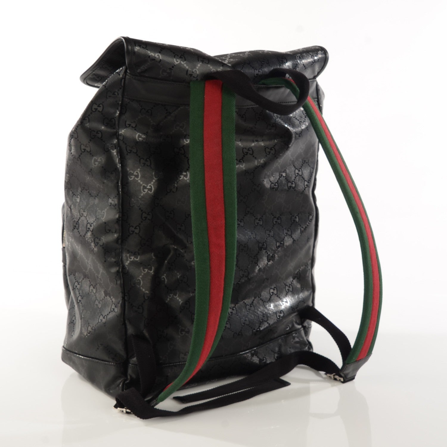 Gucci Imprime Monogram Web 500 Backpack Black 3 of 7
