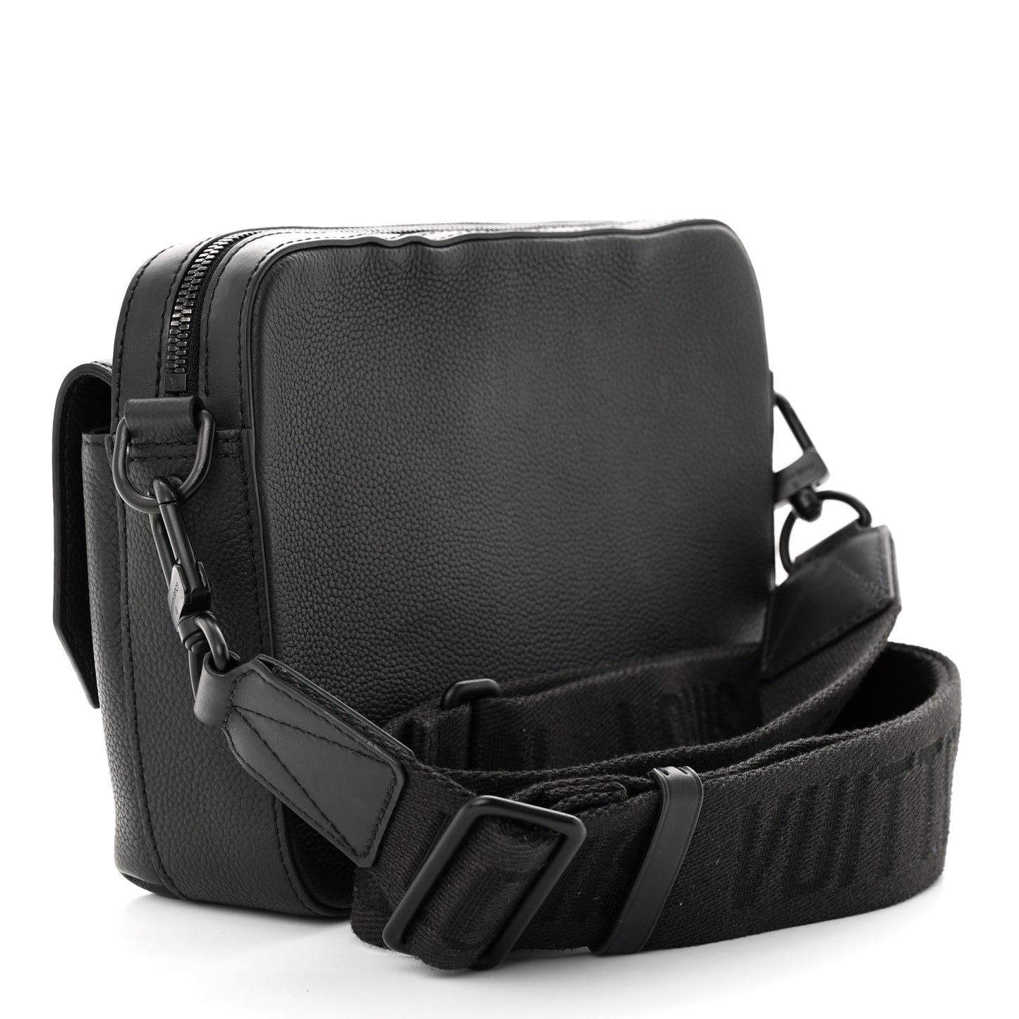 Calfskin Aerogram Fastline Messenger Black