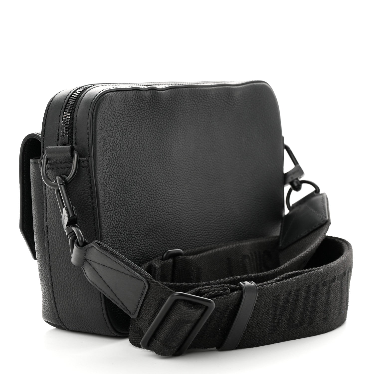 Louis Vuitton Calfskin Aerogram Fastline Messenger Black 3 of 11