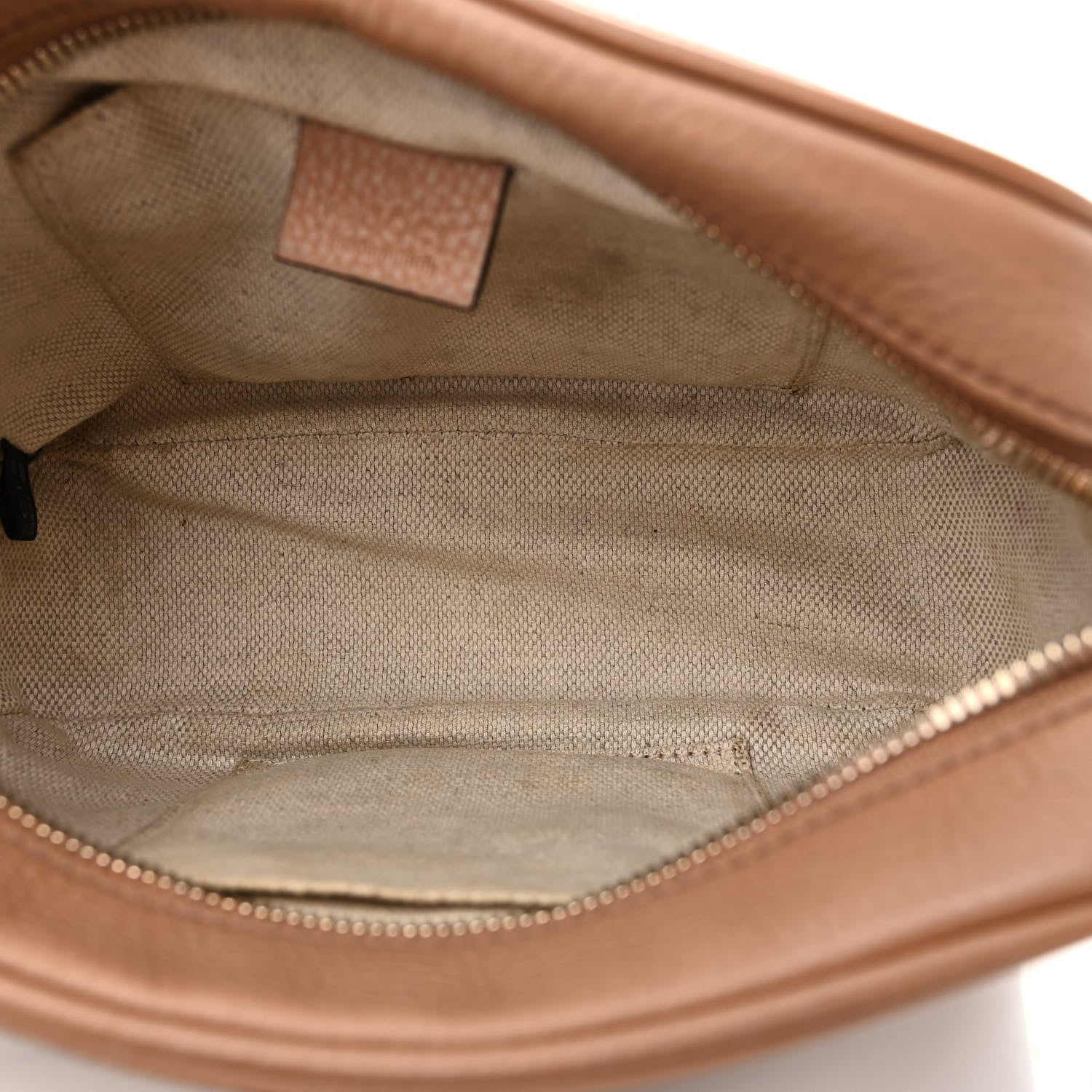 Gucci Pebbled Calfskin Small Soho Disco Bag Camelia 5 of 14