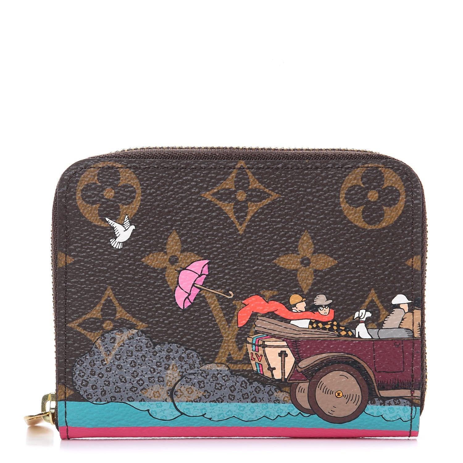 Louis Vuitton Monogram 2015 Christmas Animation Zippy Coin Purse 1 of 7