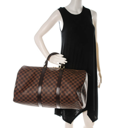 Louis Vuitton Damier Ebene Keepall 50 2 of 6
