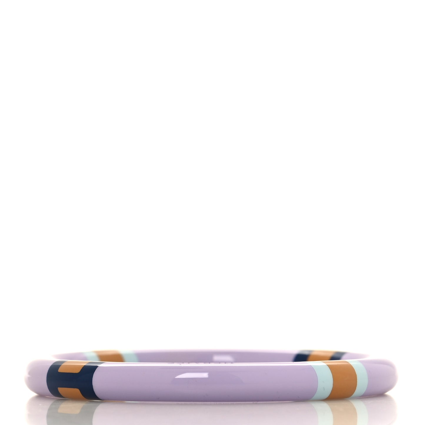 Lacquered Wood H Equipe PM Bangle Bracelet T1